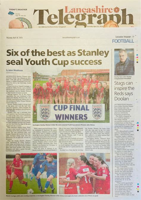 Great coverage of our Youth... - Accrington Stanley Women FC