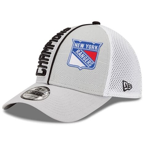 New York Rangers New Era 2014 NHL Eastern Conference Champions Locker Room 39THIRTY Flex Hat ...