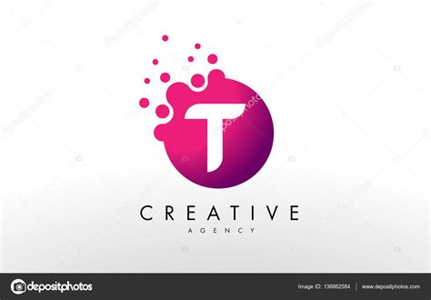Letter T Logo. T Letter Design Vector Stock Vector by ©twindesigner 136862584