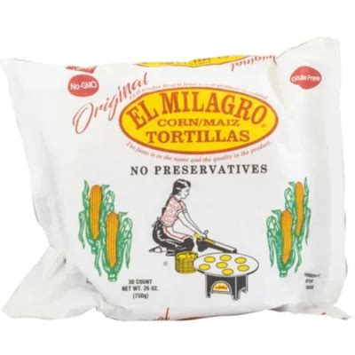 El Milagro Original Natural "Suave" Corn Tortillas (30 ct.) - Sam's Club