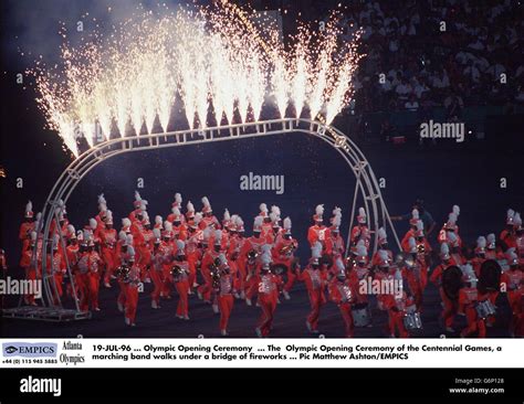 Atlanta Olympic Games 1996 - Opening Ceremony Stock Photo - Alamy