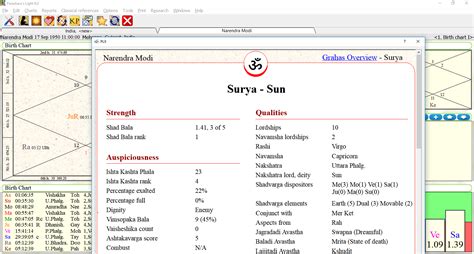 Parashara light astrology software - geserflyer