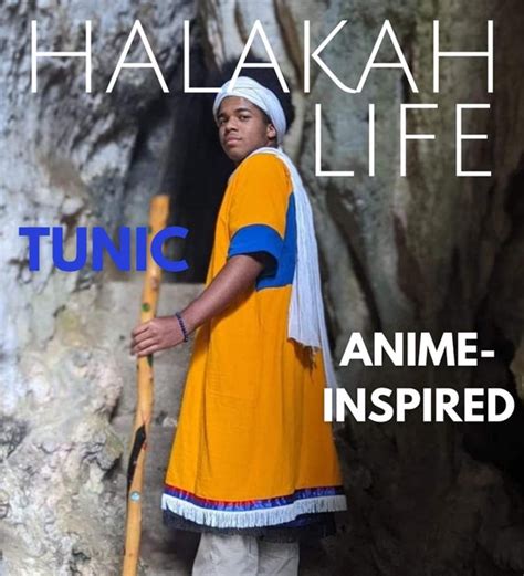 Hebrew Israelite Mens Garment Anime Inspired Hebrew Tunic - Etsy