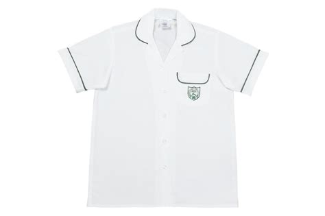 Shortsleeve Roundneck Blouse Emb - Durban Girls High – Gem Schoolwear