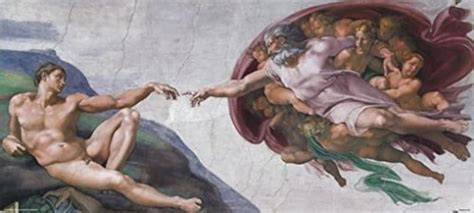 Creation of Adam Poster Michelangelo Vatican Sistine Chapel - Etsy