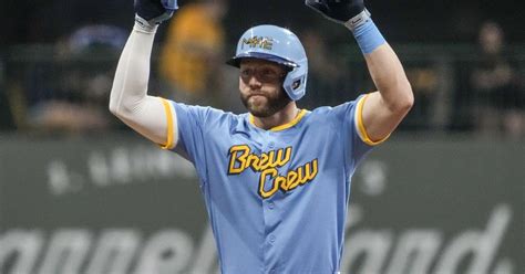 Corbin Burnes' pitching, Owen Miller's hitting lead Brewers to series-opening win