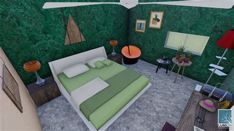 BOTANICAL HOTEL ROOM on Behance