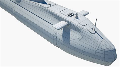 HMS Anson Submarine 3D Model $99 - .max .3ds .fbx .obj - Free3D