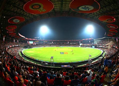 The statistical overview of RCB’s home ground, the iconic M.Chinnaswamy Stadium.