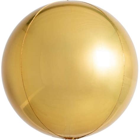 Gold Orbz Balloon – Party Splendour