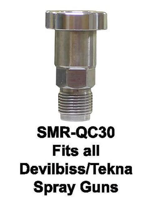 Q-Cup Spray Gun Cup Adapter SMR-QC30 - Fits all Devilbiss/Tekna Spray Guns - Walmart.com