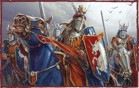 Bretonnian Knights | Warhammer fantasy, Warhammer fantasy battle ...