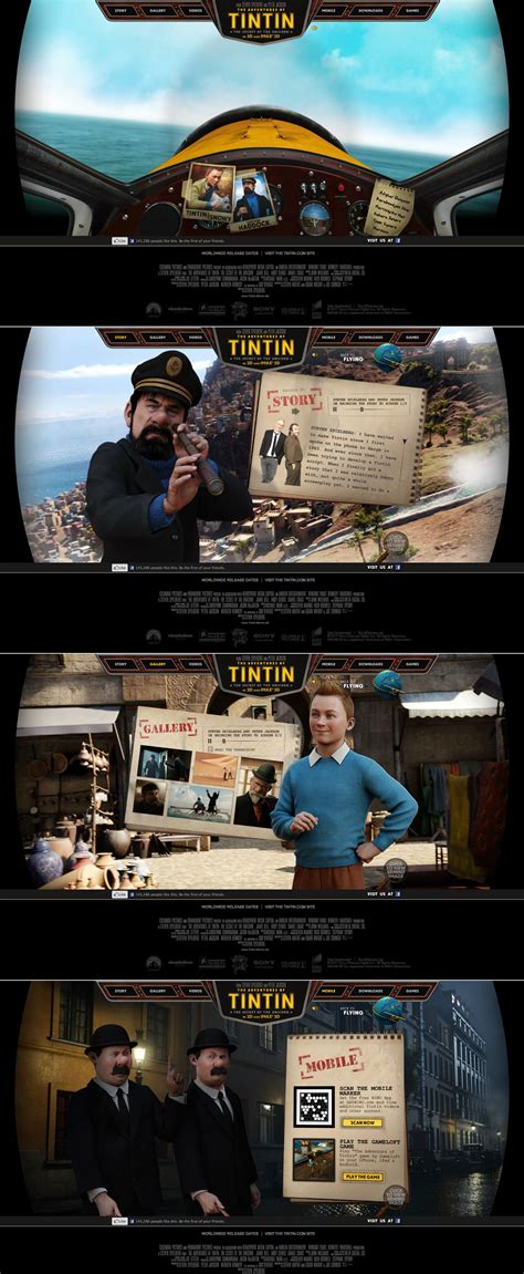 http://www.tintin-movie.net/site/ | Tintin movie, Tintin, Adventure