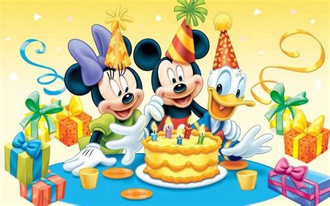 [100+] Mickey Mouse Birthday Wallpapers | Wallpapers.com