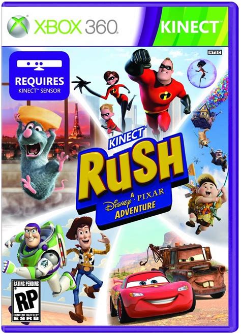 Kinect Rush: A Disney-Pixar Adventure - Xbox 360 Standard Edition: Xbox: Computer and Video ...