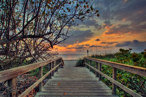 Glorious Sunrise from Jupiter Inlet Park