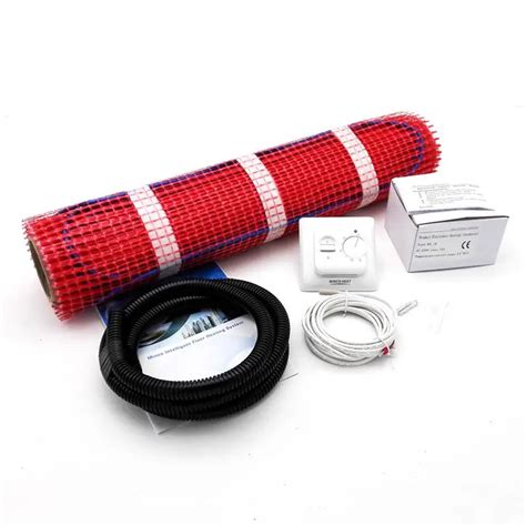 230V 0.5M Wide Electric Underfloor Heating System Under Tile Heating Mat Kits 0.5 1.5 2.5 3.5 4. ...