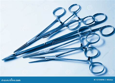 Medical Clamps Royalty Free Stock Photos - Image: 12159898