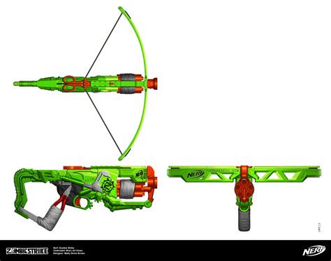 Nerf - Zombie Strike: Outbreaker Bow on Behance