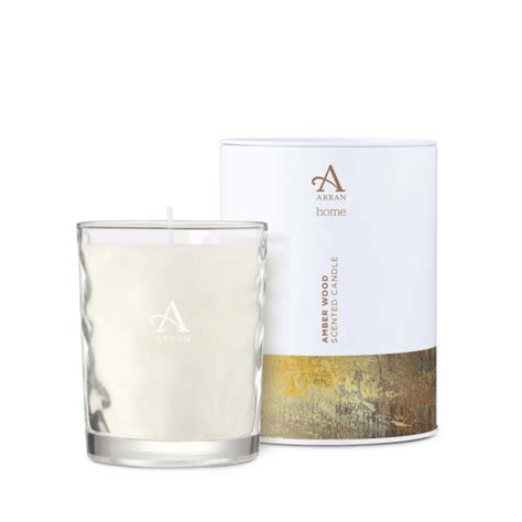 Arran Home Amberwood Candle 35cl - thefragrancecounter.co.uk