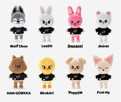 Pin on Stray kids | Kids cartoon characters, Plush dolls, Animals for kids