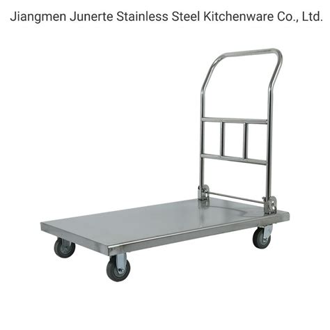 [Hot Item] 300kgs Folding Push Cart Platform Trolley for Warehouse ...