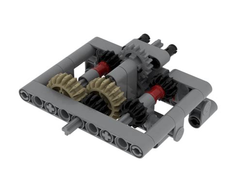 LEGO MOC direction controlled gearbox by ignorama | Rebrickable - Build with LEGO