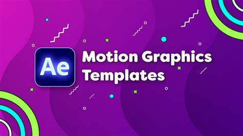 Create Motion Graphics Templates with Adobe After Effects | Jordy ...