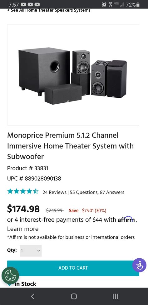 Monoprice speakers : r/hometheater