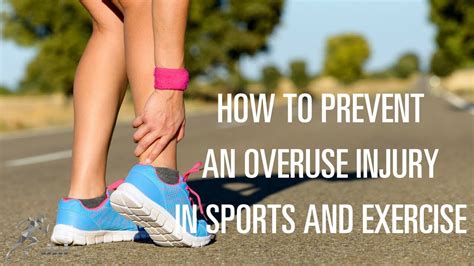 How to prevent an overuse injury in sports and exercise - YouTube