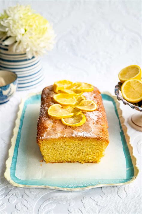 Easy Lemon Drizzle Loaf Cake - Only 5 Ingredients! - Supergolden Bakes