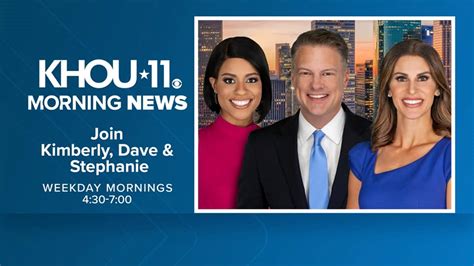 Catch KHOU 11 Morning News weekday mornings from 4:30-7! | khou.com