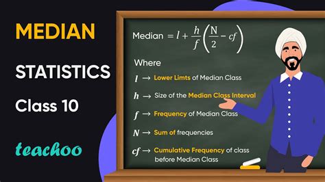 Median [Statistics Class 10] - Example & Formula - Teachoo - YouTube