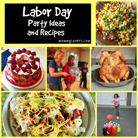 Labor Day Party Ideas and 25+ Recipes - Mommysavers | Mommysavers