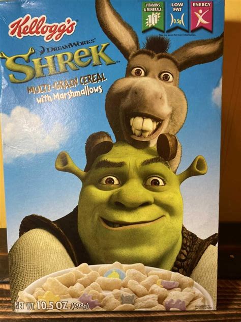 Best Factory Sealed Shrek Cereal Box for sale in Spokane Valley, Washington for 2021