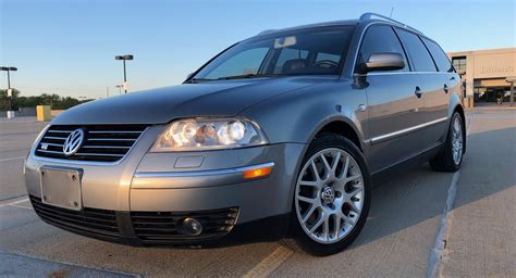 Which One Of You Is Brave Enough To Hit This Rare W8 6-Speed Manual 2003 VW Passat Wagon ...