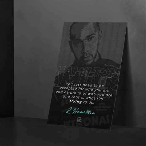 Lewis Hamilton Quotes Sayings Digital Download Poster Minimal, Art, Illustration, Collectables ...