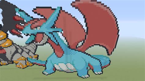 Salamence Pixel Art by TheMoonlightKid on DeviantArt