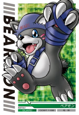 Image - Bearmon 1-005 (DJ).png | DigimonWiki | FANDOM powered by Wikia