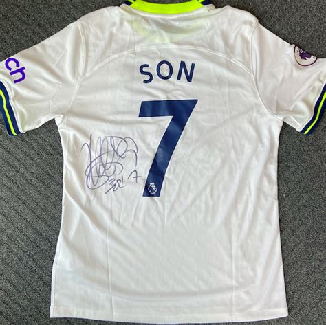 Charitybuzz: Son Heung-min Signed Tottenham Hotspur Jersey