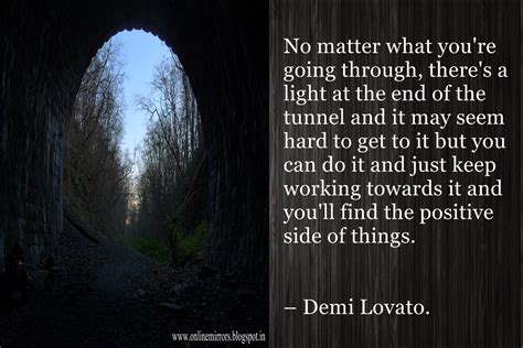 Through The Tunnel Quotes. QuotesGram