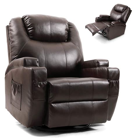 Artist Hand Massage Recliner Chair with Cup Holder Electric Heated ...