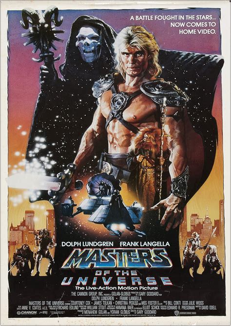 He-Man Masters of the Universe Classic Movie Art Large Poster | Etsy