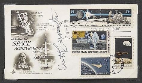 Mercury Seven "The Right Stuff" Original Astronaut Autographs at 1stDibs