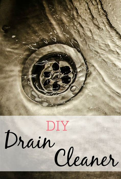 DIY Drain Cleaner | Diy drain cleaner, Drain cleaner, Homemade drain cleaner