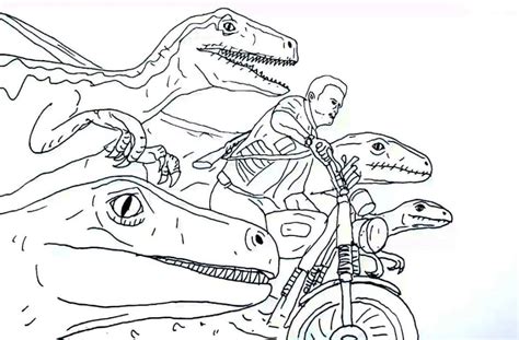 Jurassic World Coloring Pages | 60 images Free Printable | Dinosaur ...