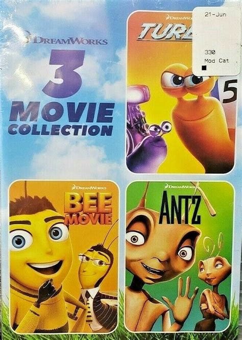 DreamWorks 3 Movie Collection (Turbo / Bee Movie / Antz) (DVD) - Walmart.com