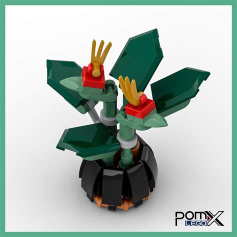 LEGO MOC Micro Bird Of Paradise by pomx | Rebrickable - Build with LEGO