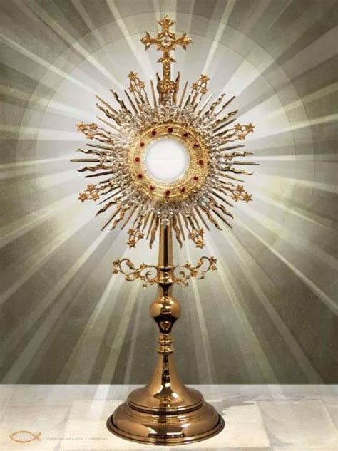 Blessed Sacrament Monstrance – Rob Clemenz SaintsforSinners