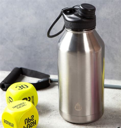 Insulated Water Bottle Stainless Steel Vacuum Double 64oz